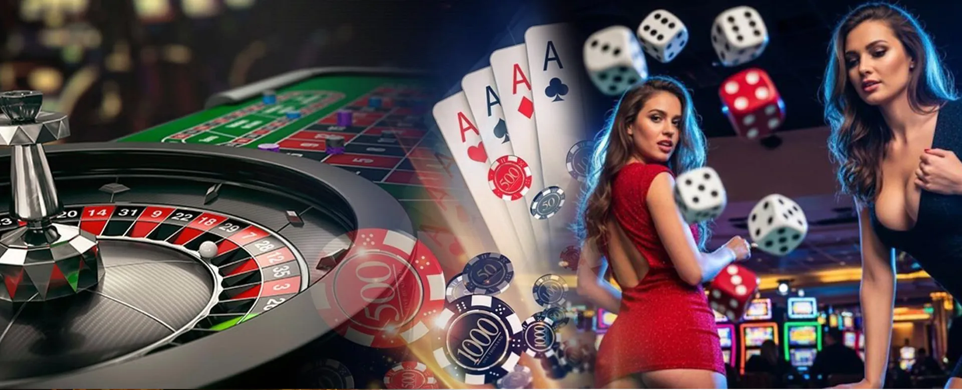 A dynamic live casino scene at 777plus with a professional dealer and players engaged in thrilling games.